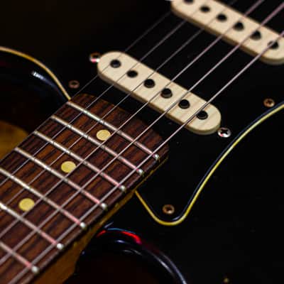 Fender CS 62/63 Dual-Mag II Strat Relic RW Limited 2020 - ABLK/3STB image 6