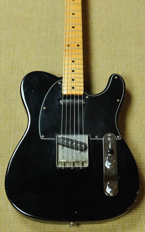 1983 Fender Japan Squier SQ Telecaster - Black | Reverb