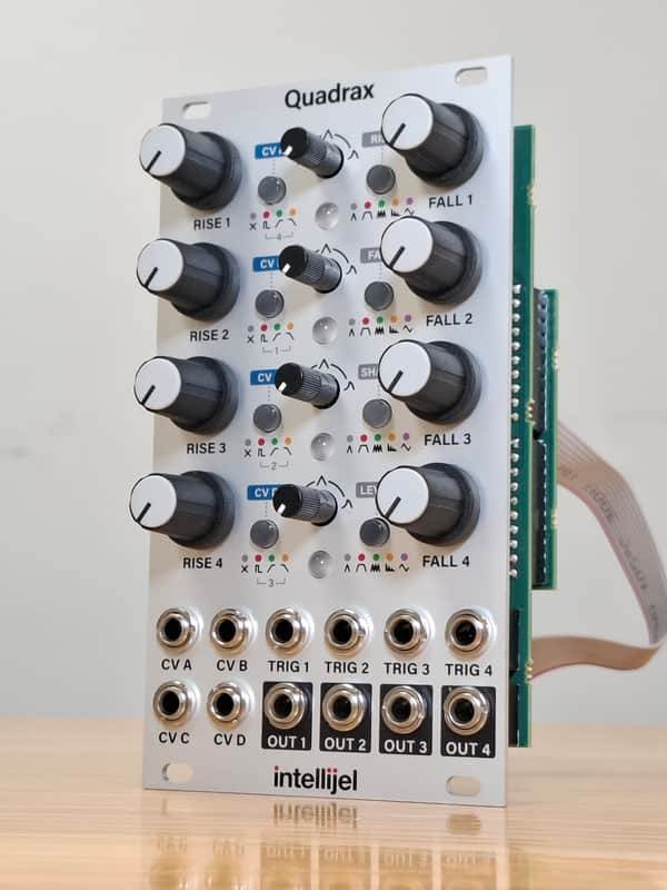 Intellijel Quadrax Quad Function Generator Eurorack Synth Module 2020 - Present - White image 1