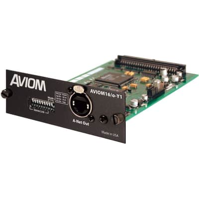 Aviom AVIOM16/o-Y1 16-Channel A-Net Card for Yamaha Digital Products image 1