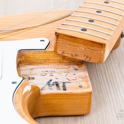 1993 Fender Stratocaster ‘72 Vintage Reissue ST72-58 Natural Ash, Japan MIJ image 16