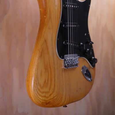 1978 Fender Stratocaster Hardtail Natural USA Vintage Electric Guitar w/ Hard Case image 2