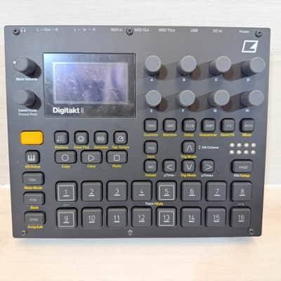 Elektron Digitakt II Stereo Sampler Drum Machine Sequencer w/ Power Supply 2024 image 1