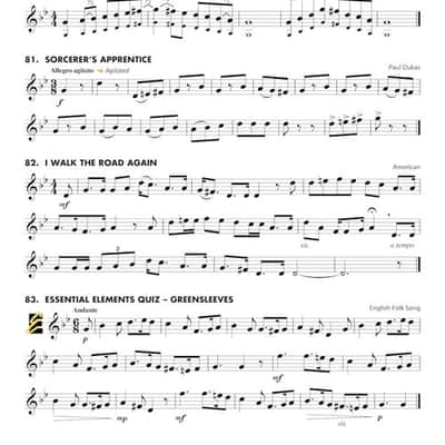 Essential Elements (Technique) for Band Book 3 Clarinet image 2