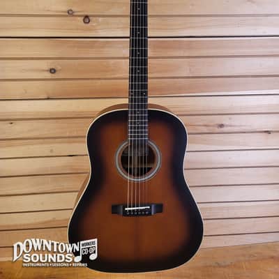 Gold Tone The Bell A/E Acoustic Guitar with Gig Bag - Burst, Fishman Active PU image 2