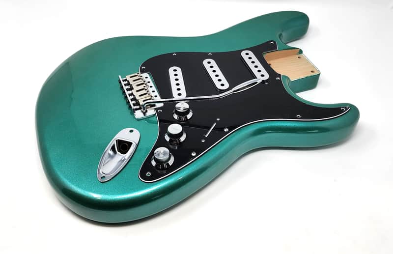 Brio S-Style Body High Gloss 2pc Roasted Ash Metallic Green Body image 1