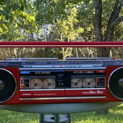 JVC Victor RC-W70 Rare Vintage Cassette Deck Boombox Japan Serviced Warranty image 9