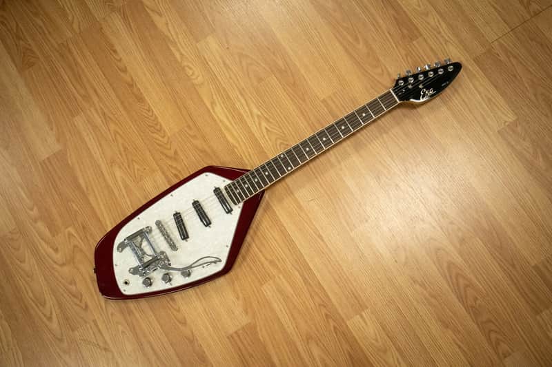 Eko Ghost VI Electric Guitar w/ case (Very Good) *Free Shipping