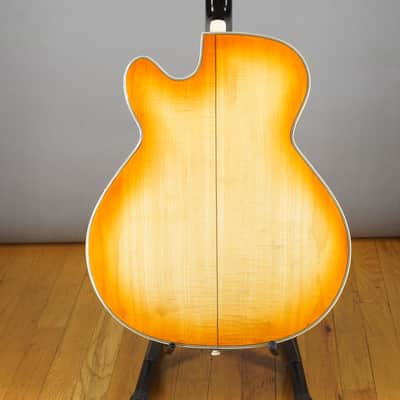 Framus Billy Lorento Archtop 1950s /Orange burst w Video image 11