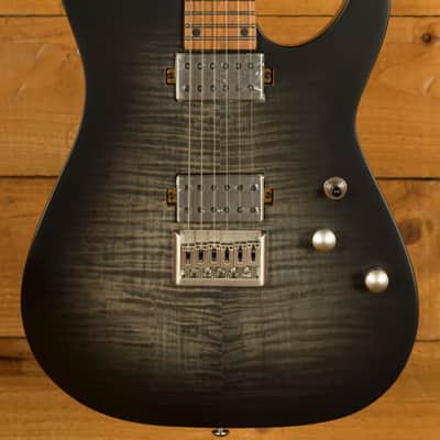 Schecter C-1 Standard Plus - Roasted Maple - Transparent Black Burst image 1
