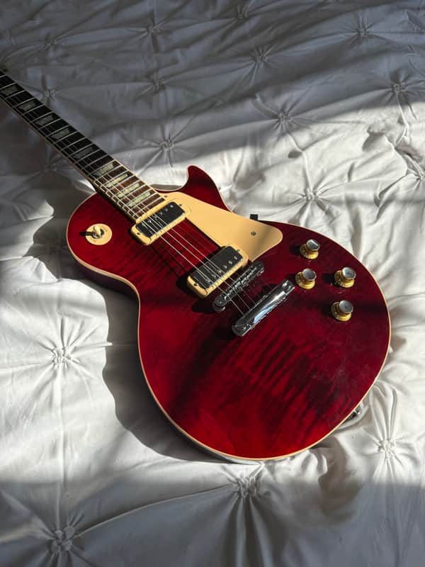 AAA FLAME 2000 Gibson Les Paul Deluxe 30th Anniversary Limited Edition image 1