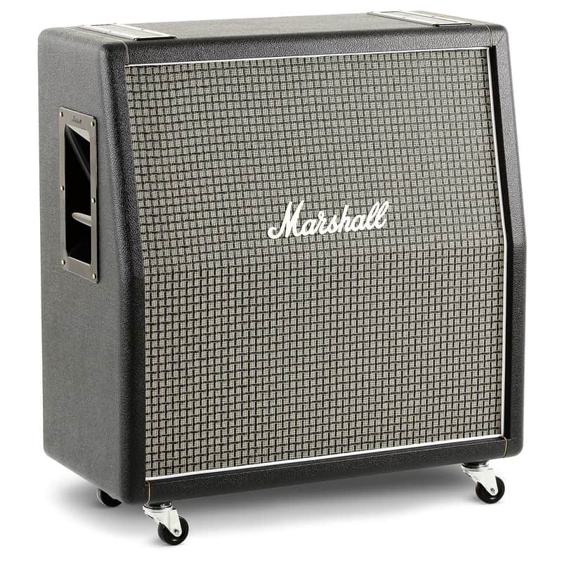 Marshall 1960AX 100 Watt 4x12 Angled Cabinet with 25 watt Greenbacks image 1