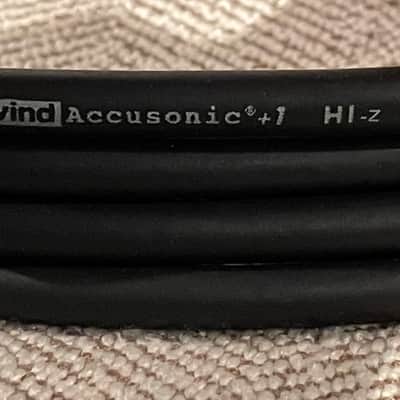 Fender Whirlwind Accusonic Hi-Z Instrument Cable (10’ ft) Straight Plugs image 2