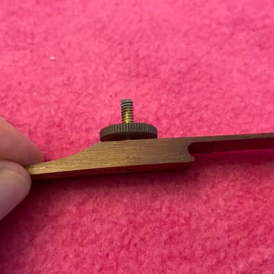 vintage 1965 1960's Gibson rosewood bridge for es-125 175 L5 barney kessel tal farlow super 400 350 L7 L4 image 5