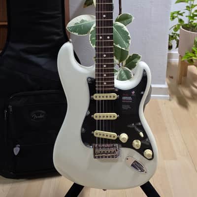 Fender American Stratocaster BRAND NEW Performer Olympic White Rosewood Pro USA Strat Electric Guitar image 2