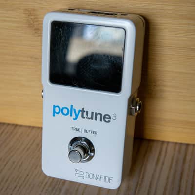 TC Electronic Polytune 3 Polyphonic Tuner Pedal 2017 - Present - White image 2