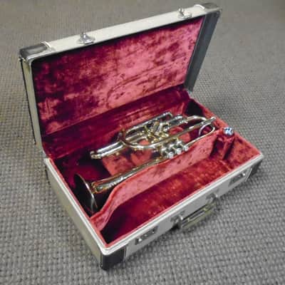 1950's King Super 20 Cornet - W/Case & Mouthpiece - Beautiful! image 2