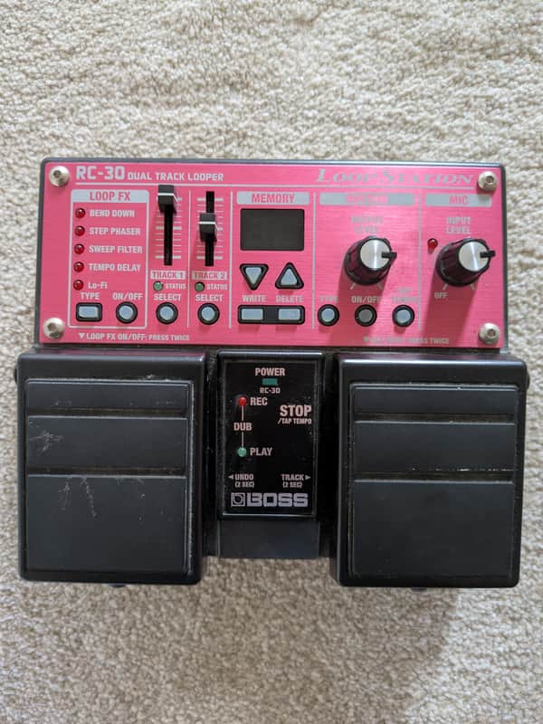Boss RC-30 Loop Station 2011 - Present - Red image 1