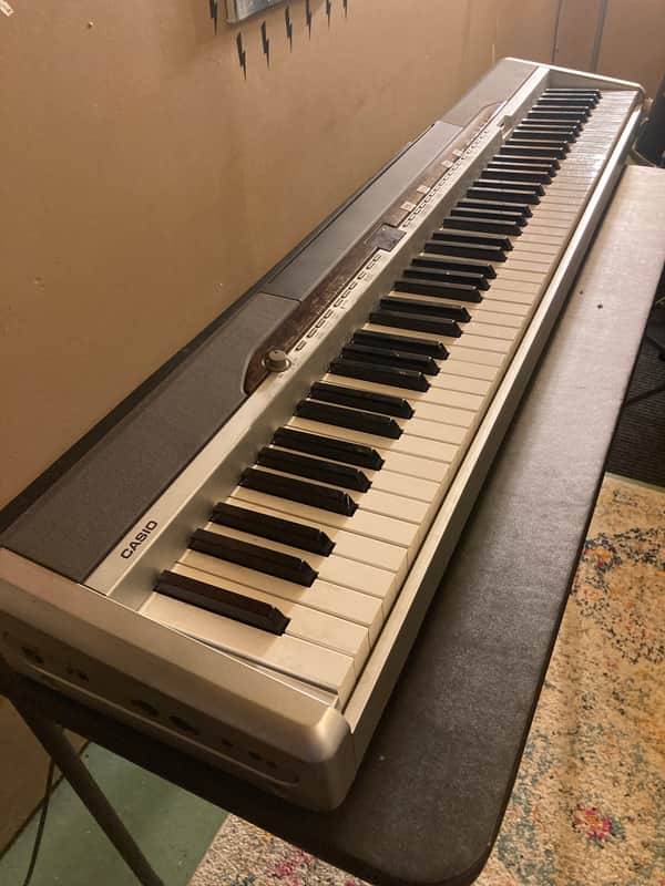 Casio Privia PX 200 Silver/Tan | Reverb
