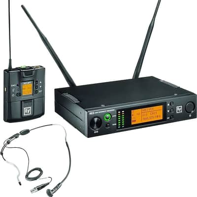 Electro-Voice RE3-BPHW-5L HF Wireless Headworn Mic Set with HW3 & Bodypack image 2
