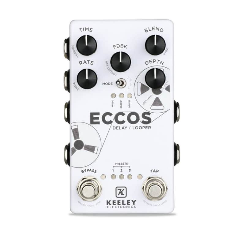 Keeley Electronics ECCOS Delay Looper Pedal image 1