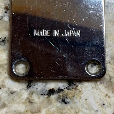 Fernandes Neck Plate Made in Japan image 1