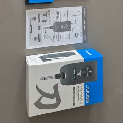 Boss KATANA:GO V1 Personal Headphone Guitar Amplifier 2024 - Black image 2