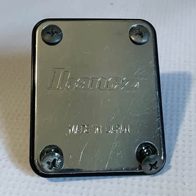 1990's Made in Japan Ibanez 440s S Series Guitar Chrome Neckplate Neck Plate image 1