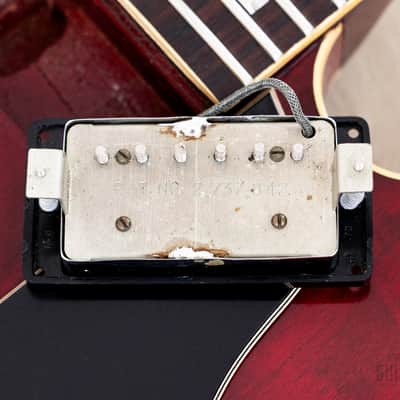 1975 Gibson ES-335 TDC Vintage Semi-Hollow Guitar Cherry Figured Maple w/ T Tops, Case image 20