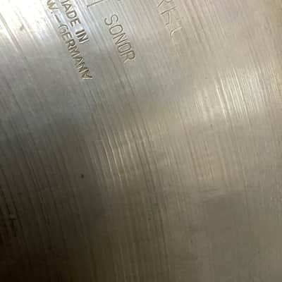 Sonor Tyrko hi hat set made in Germany / vintage image 6