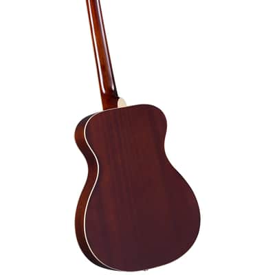 Regal RD-40M Studio Series Roundneck Resophonic Guitar – Natural Mahogany image 2