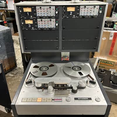 Studer A80 1" video layback Reel to Reel tape deck. SERVICED! image 1