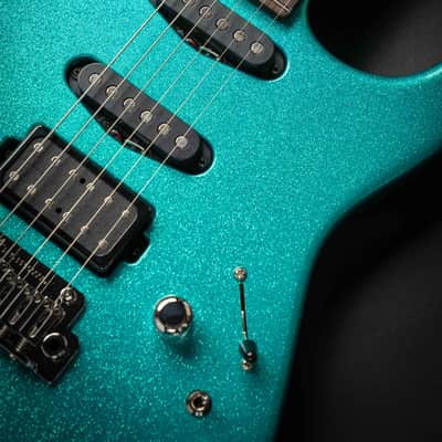 Tom Anderson Pro Am Big Sparkle Teal (07-10-24A) image 10