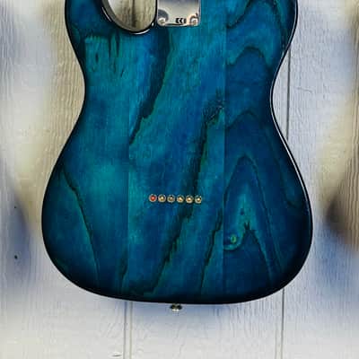 Warmoth Telecaster “ Latellacaster” 2026 - Teal nitro image 5
