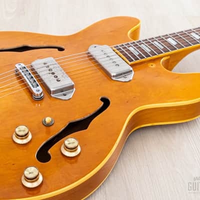 1981 Epiphone Casino Vintage Guitar Natural, Near-Mint w/ Case, Japan Matsumoku Pre-Elitist image 7