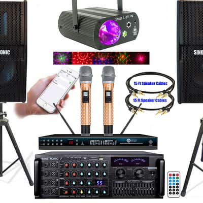 Singtronic Complete Karaoke Machine System 3000W w/ 16 Channel EQ image 1
