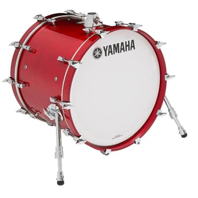 Yamaha Absolute Hybrid Maple 4 Piece Drum Shell Pack 22" Bass Drum (Red Autumn) Restock Deal image 4