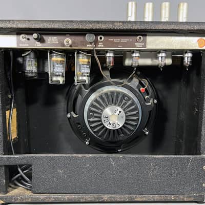 1963 Fender Vibrolux 6G11 Brownface 30-Watt 1x12" Guitar Combo image 20