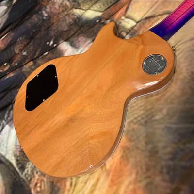 Rare Gibson Les Paul Custom Axcess Neon Burst 2024 - Bengal Burst image 14