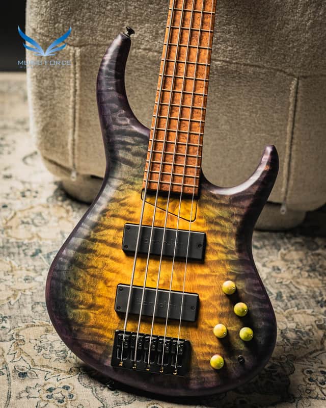 MTD 535-24 US Custom 30th Anniversary Quilted Maple Top-Nebula Burst w/Roasted Maple Neck & Roasted Birdseye Maple Fingerboard image 1