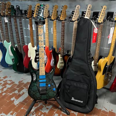 Ibanez 1991 Jem77 Steve Vai Bfp Blue First Year True Vintage image 11