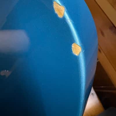Fender Mexican Thinline Telecaster 2002 - Lake Placid Blue image 10
