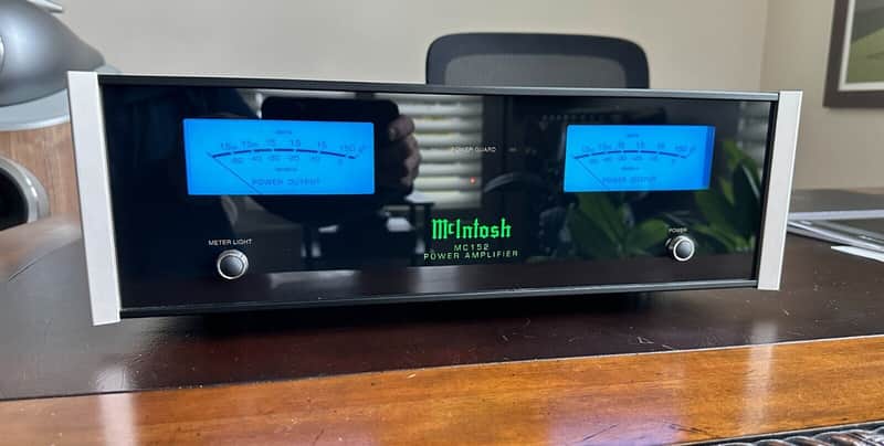 McIntosh MC152 150-Watt Stereo Solid State Power Amplifier image 1