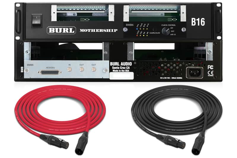 Burl Audio B16 MOTHERSHIP 3 AD/DA Converter with BMB6 AES/EBU Motherboard image 1