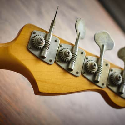 Aria Pro II JB-600N Jazz Bass 1977 Aged Natural Gloss image 4