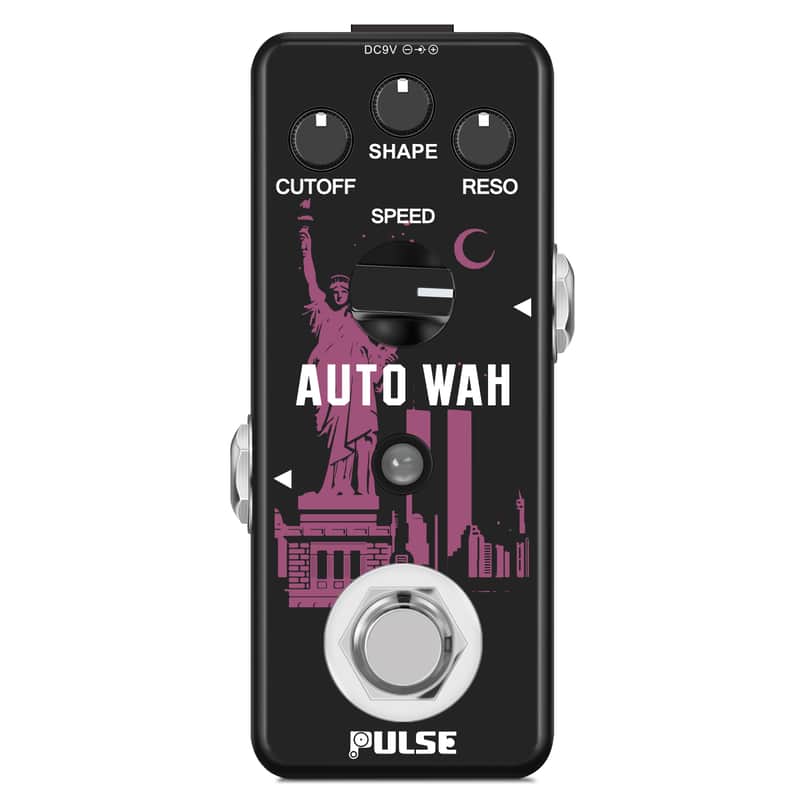 Pulse Technology Auto Wah Mini Guitar Effect Pedal image 1
