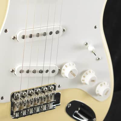 Fender Jimmie Vaughan Tex-Mex Strat Olympic White Maple Fingerboard image 3