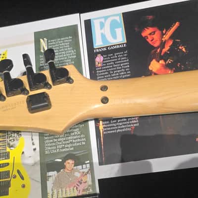 Ibanez FGM100 1991 DY * First run 1 of 1000 Signed By Frank Gambale * image 9