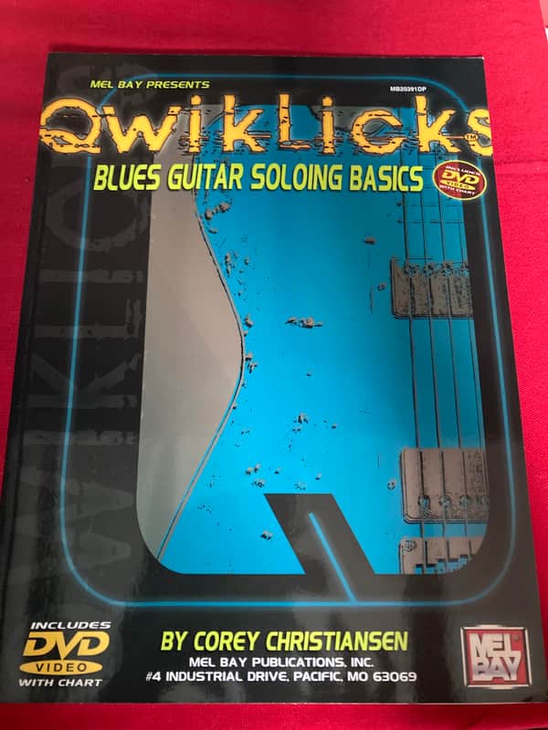 Mel Bay Mel Bay Presents Qwiklicks Blues Guitar Soloing Basic...