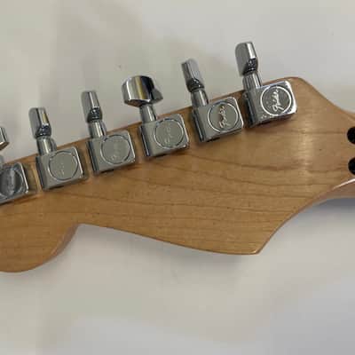 Fender/Warmoth partscaster stratocaster 1997 - transparent red image 6